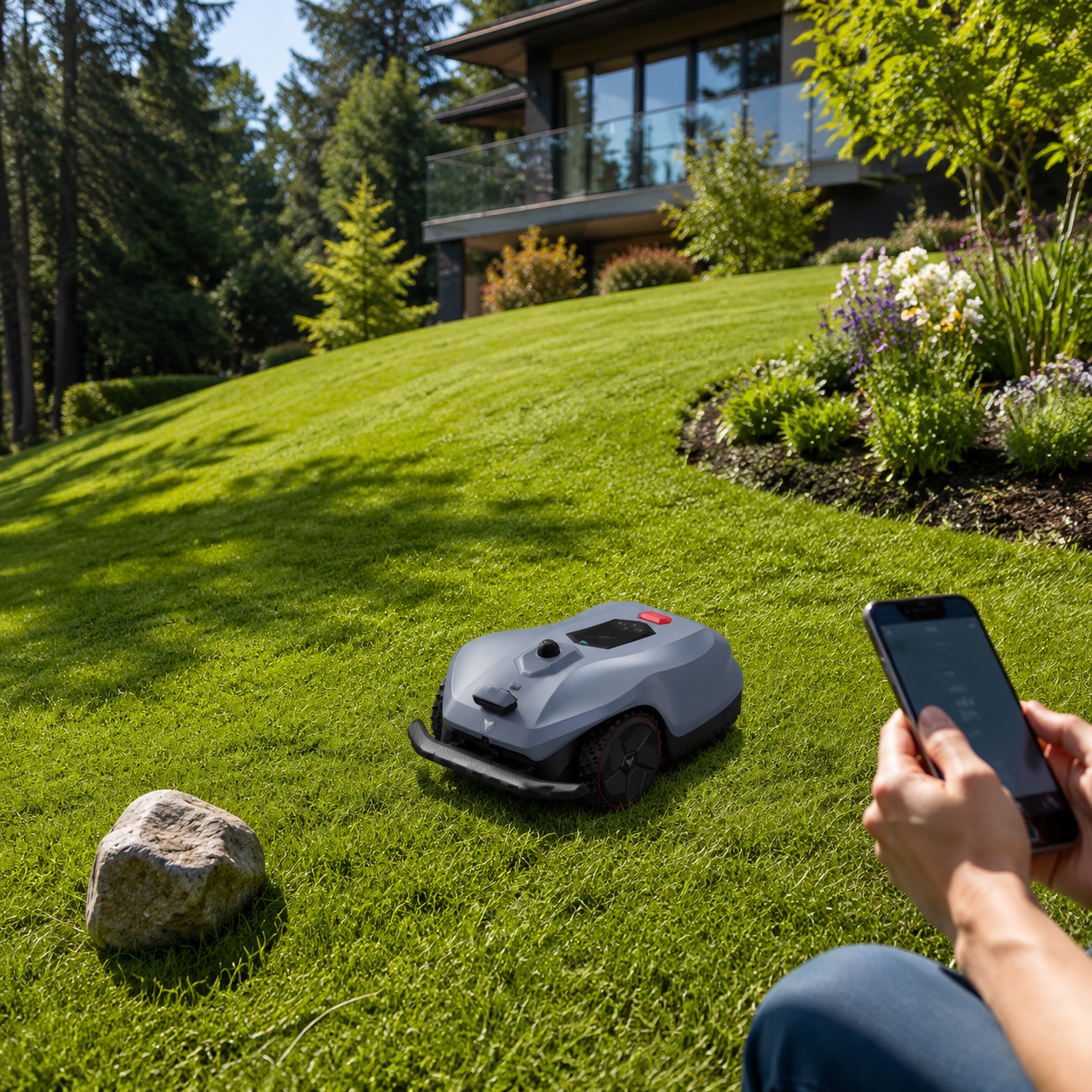 best mower for new sod